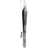 PINZA ADSON MICRO CON DIENTE 12 CM.