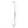 EXCAVADOR DOBLE PUNTA CUCHARA DE OVALO 1.0MM