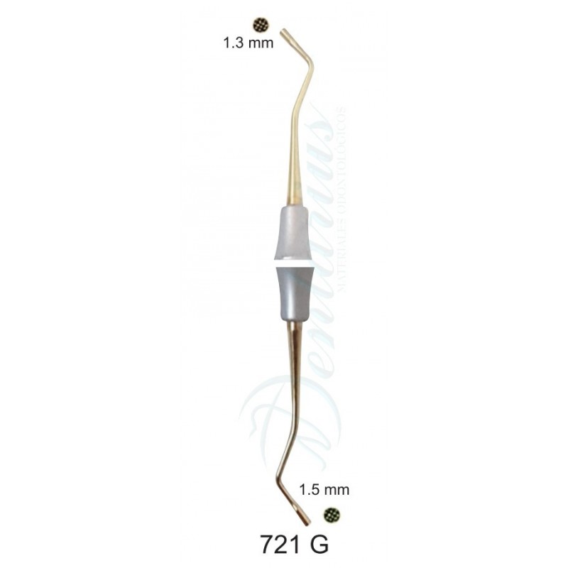 BRUÑIDOR DOBLE PUNTA CILÍNDRICA DE TITANIO 1.3MM Y 1.5MM