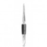 PINZA TWEEZER RECTA PARA LABORATORIO