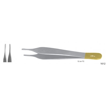 T/C O.R GRADE ADSON TISSUE KOCHER FORCEPS 4.75" FINE POINT 1X2TEETH - Foto 8