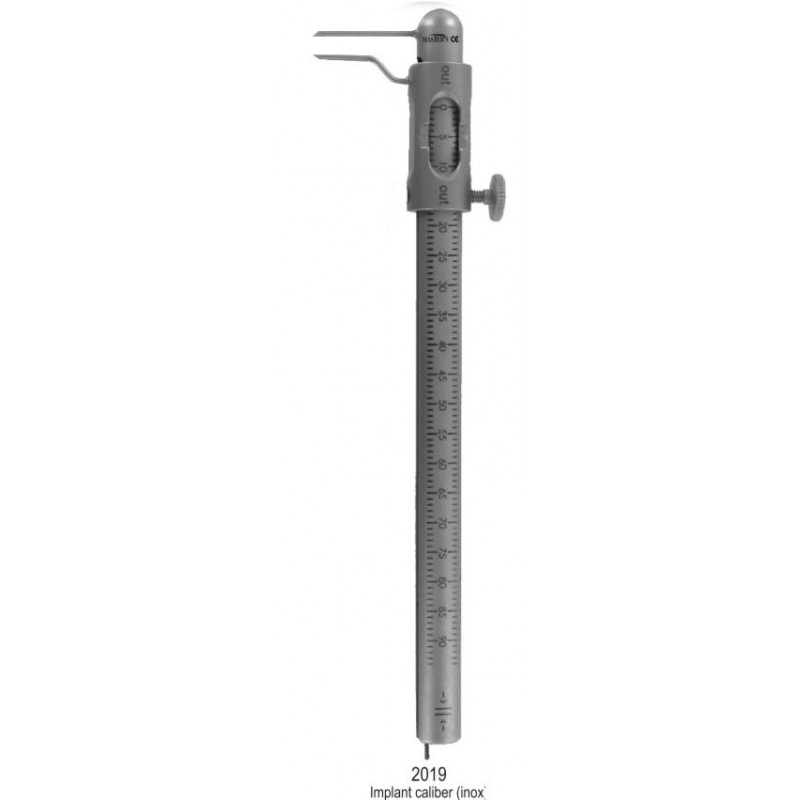 Calibre pinza Krekeler para implantes