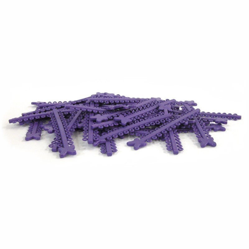 Elástico Ortodóncico p/ Ligadura - Modular - Púrpura