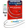 Arco NiTi Térmico Redondo - Inferiores