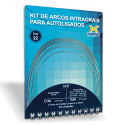 Kit de arcos para brackets autoligables (20 uds.)