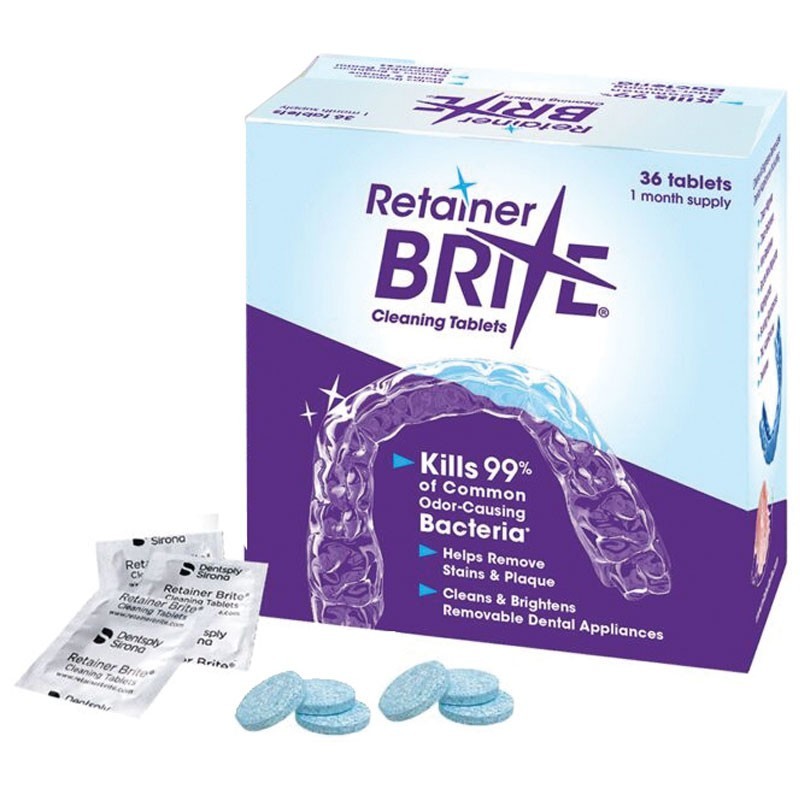 RETAINER BRITE - 36 TABLETAS