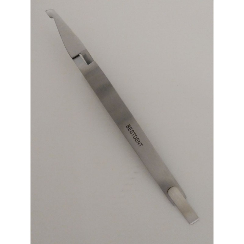 Pinza para posicionar brackets