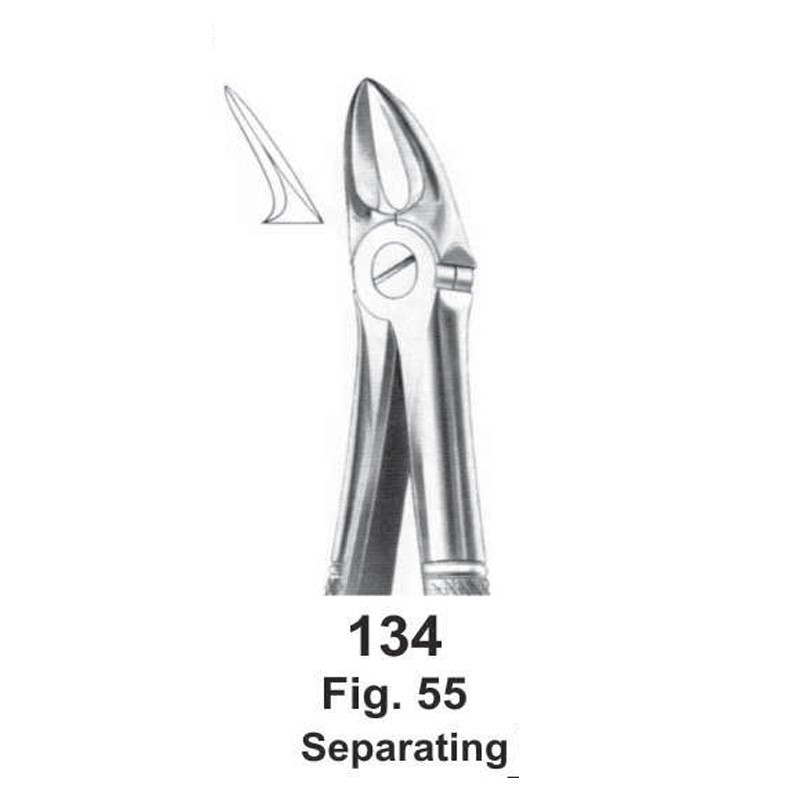 FORCEP SEPARADOR RAÍCES SUPERIORES (fig.55)