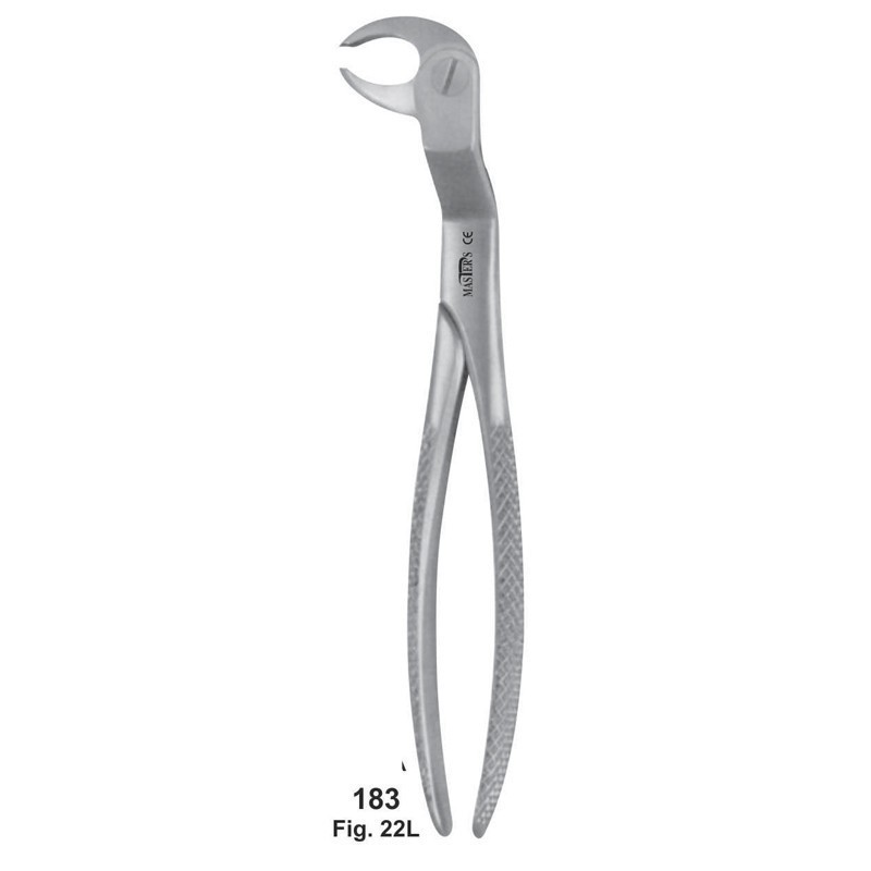 FORCEP TERCEROS MOLARES INFERIORES DERECHOS (fig.22L)