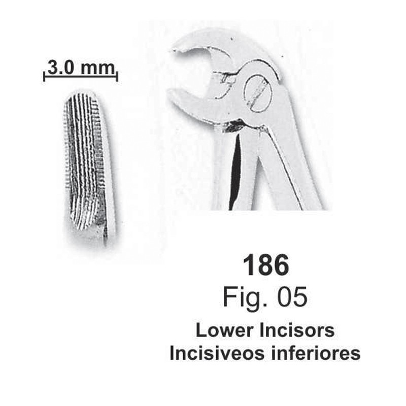 FORCEP INCISIVOS SUPERIORES NIÑOS (fig.05)