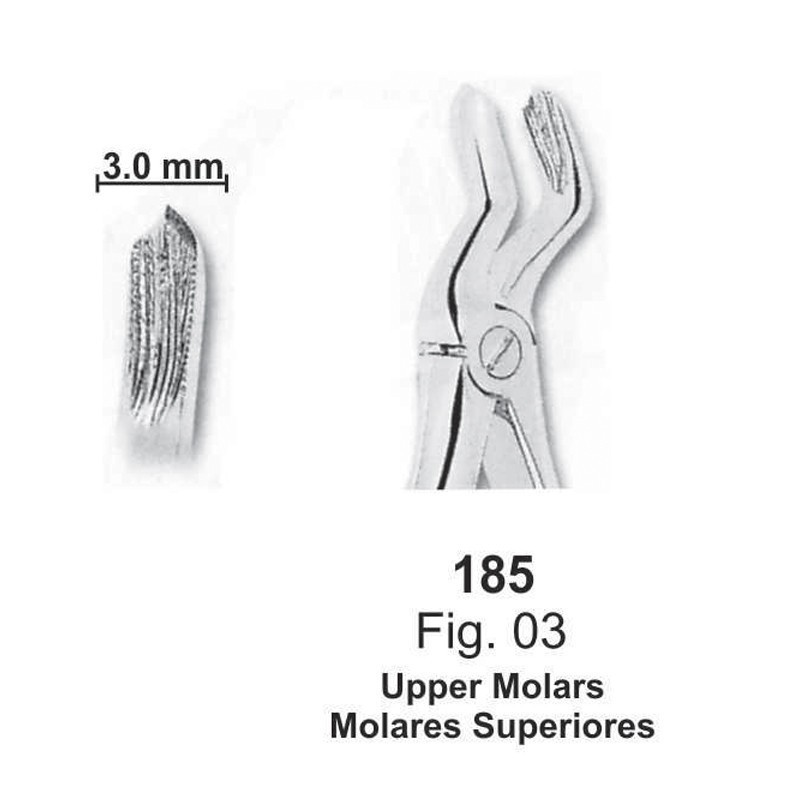 FORCEP MOLARES SUPERIORES NIÑOS (fig.03)