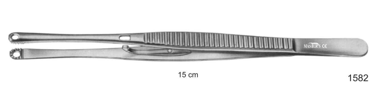 Pinza para Implantes Recta 15cm